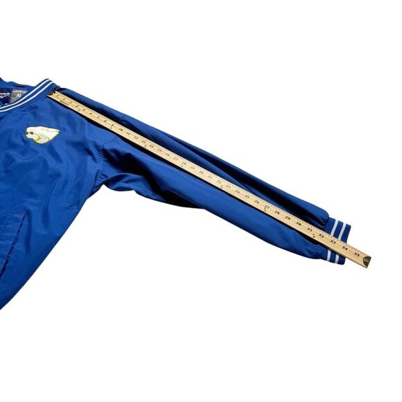 Vintage Reebok Panthers V Neck Pullover Men’s Blue Sz XL FLAW - Picture 9 of 12